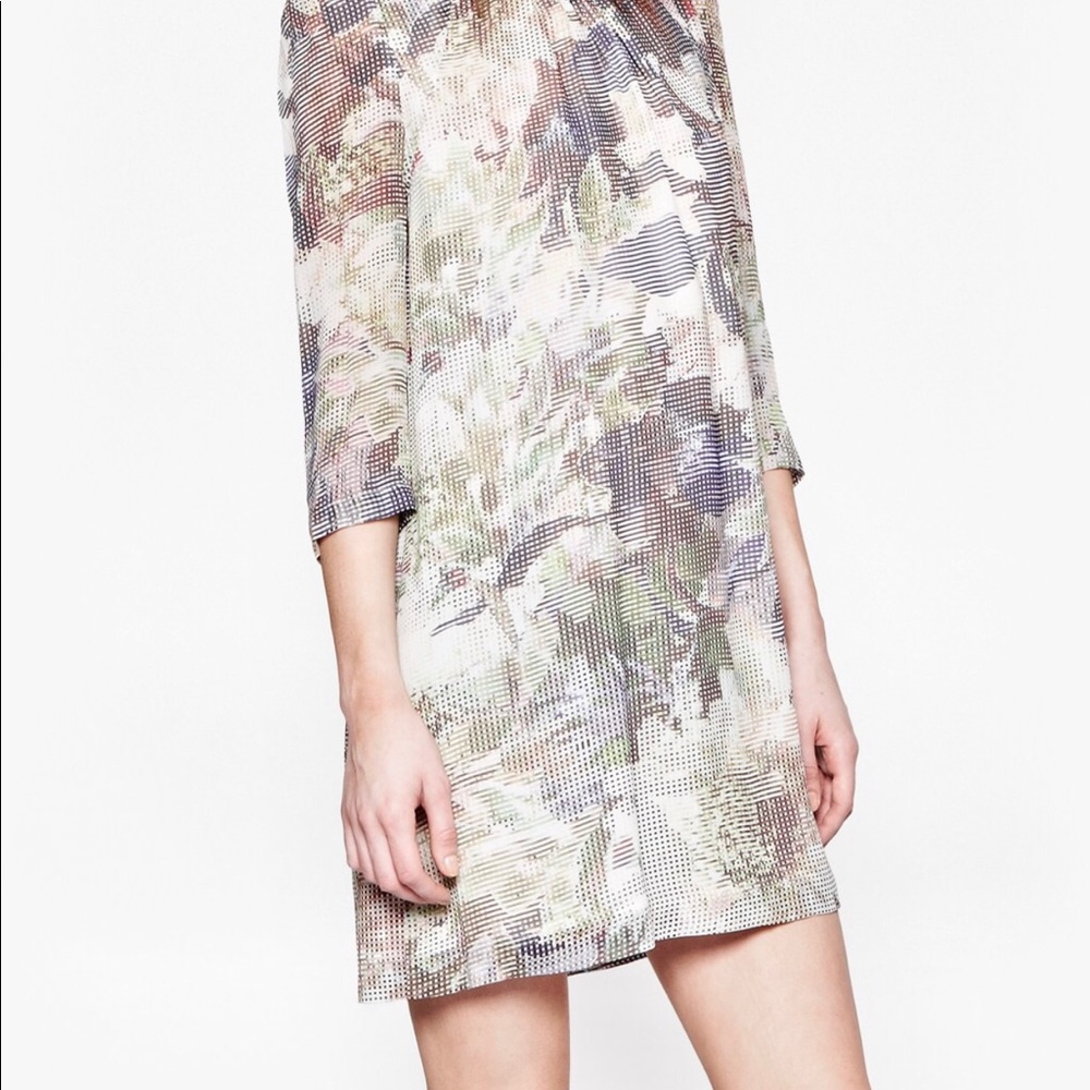 French Connection Cherry Orchard Georgette Dress